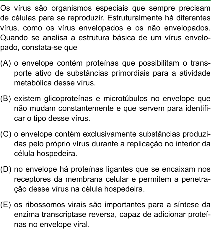 Questão 50 no caderno Conhecimentos Gerais da FAMERP 2023