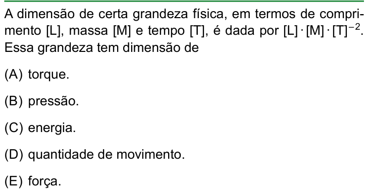 Questão 61 no caderno Conhecimentos Gerais da FAMERP 2023