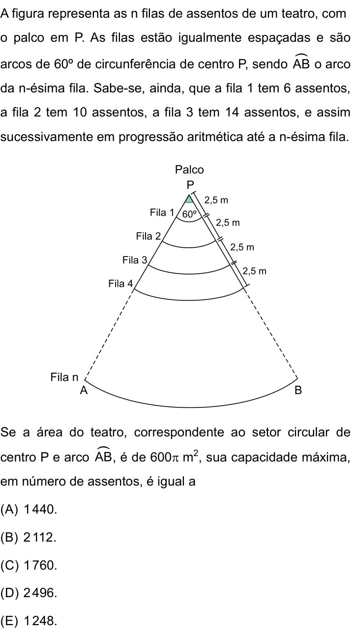 Questão 72 no caderno Conhecimentos Gerais da FAMERP 2023