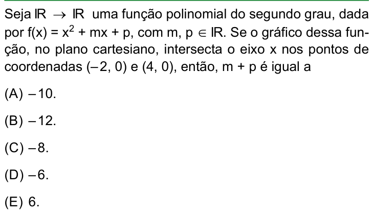 Questão 76 no caderno Conhecimentos Gerais da FAMERP 2023