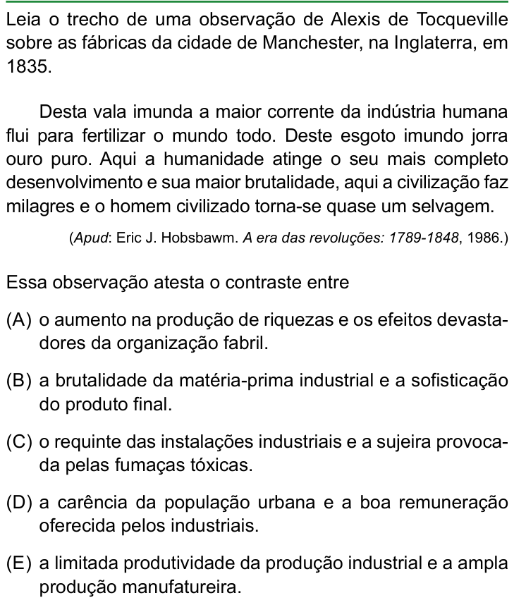Questão 25 no caderno Conhecimentos Gerais da FAMERP 2024