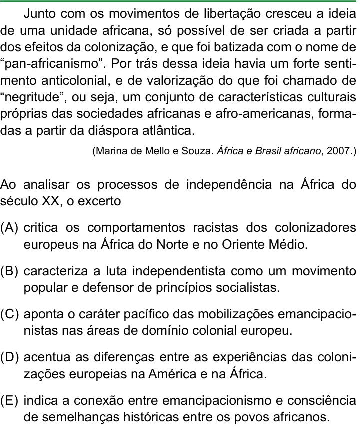 Questão 28 no caderno Conhecimentos Gerais da FAMERP 2024