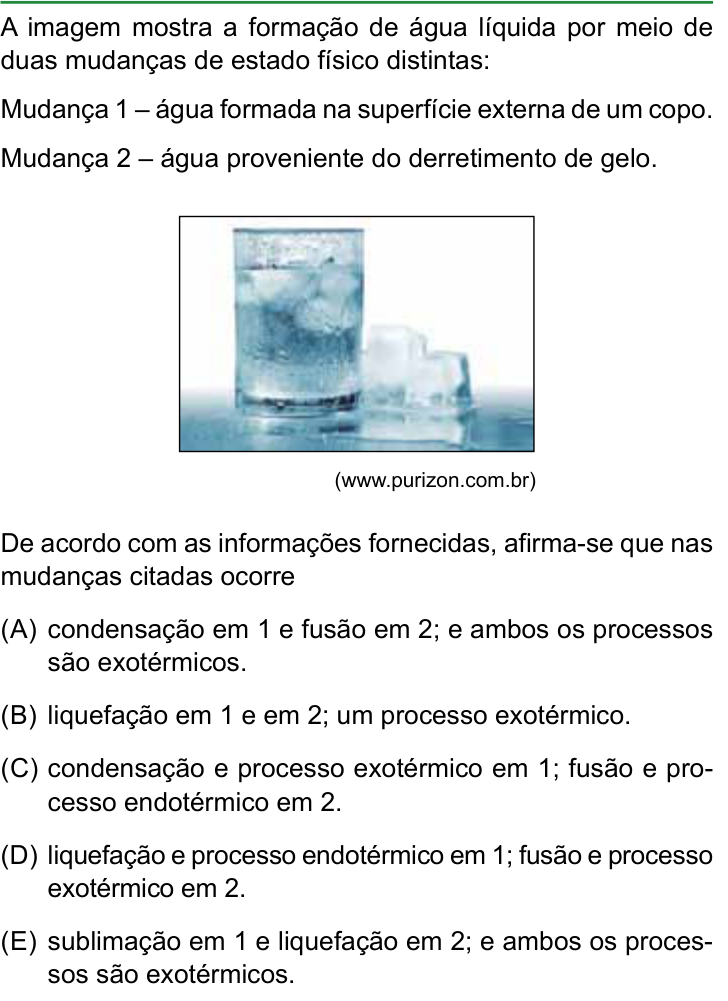 Questão 51 no caderno Conhecimentos Gerais da FAMERP 2024
