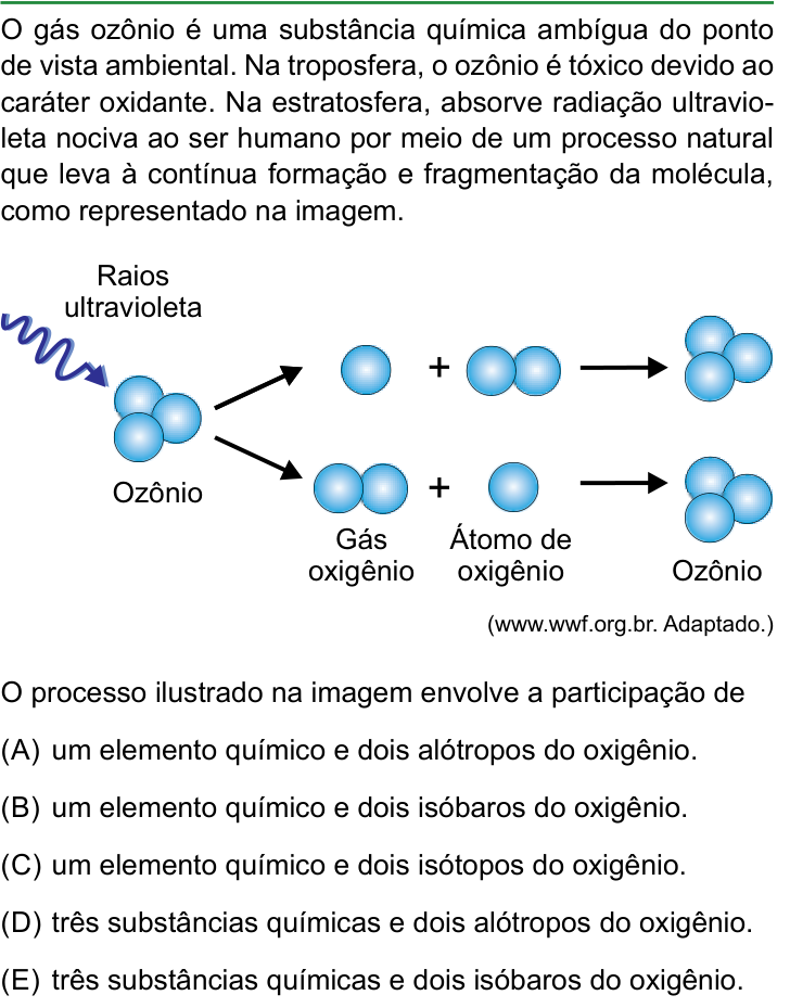 Questão 52 no caderno Conhecimentos Gerais da FAMERP 2024