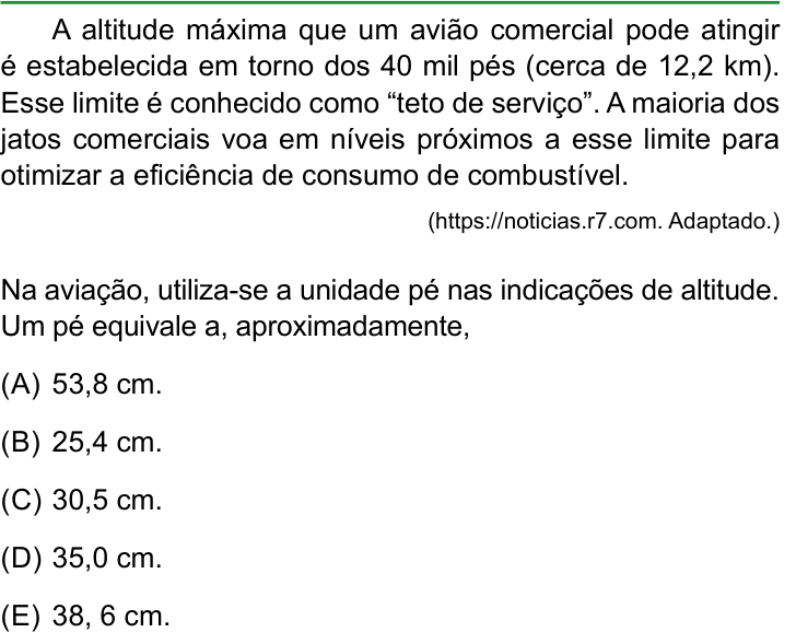 Questão 61 no caderno Conhecimentos Gerais da FAMERP 2024