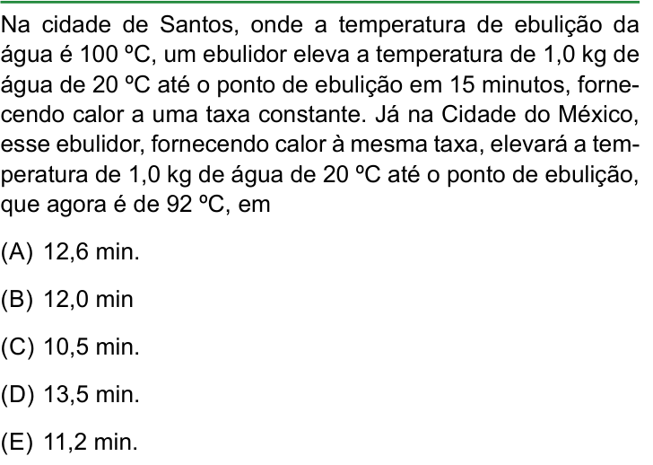Questão 66 no caderno Conhecimentos Gerais da FAMERP 2024