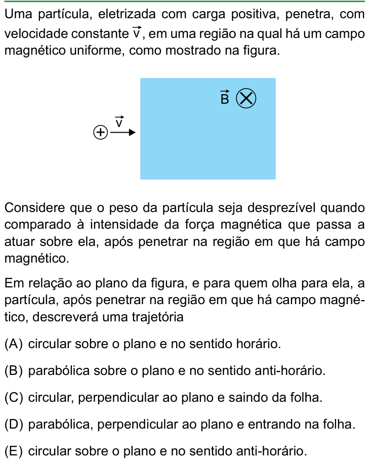 Questão 70 no caderno Conhecimentos Gerais da FAMERP 2024
