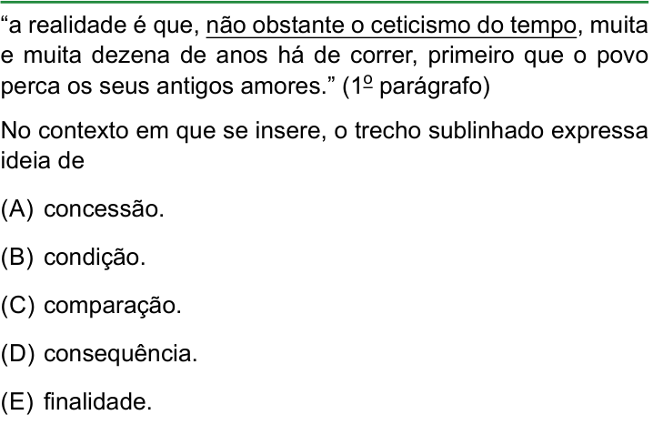 Questão 9 no caderno Conhecimentos Gerais da FAMERP 2025