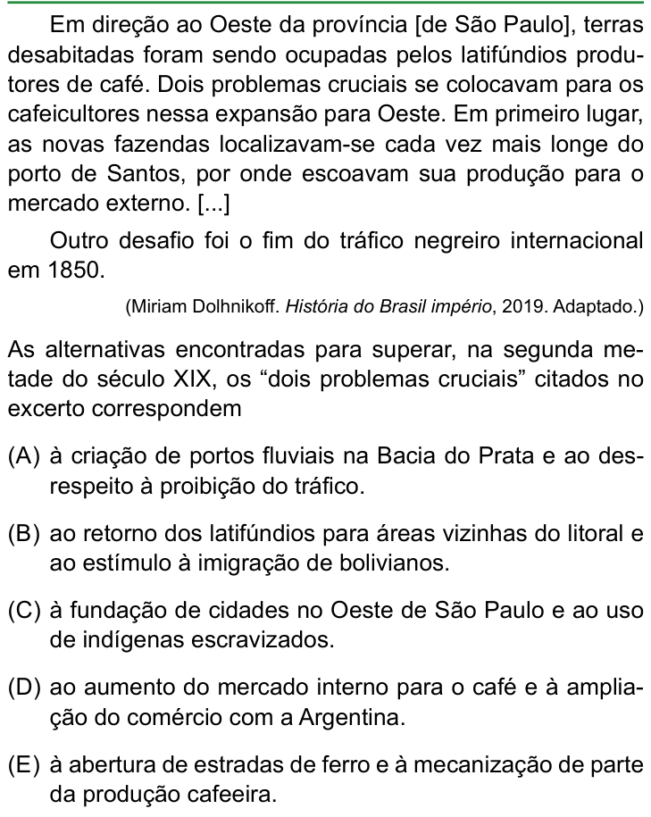 Questão 26 no caderno Conhecimentos Gerais da FAMERP 2025