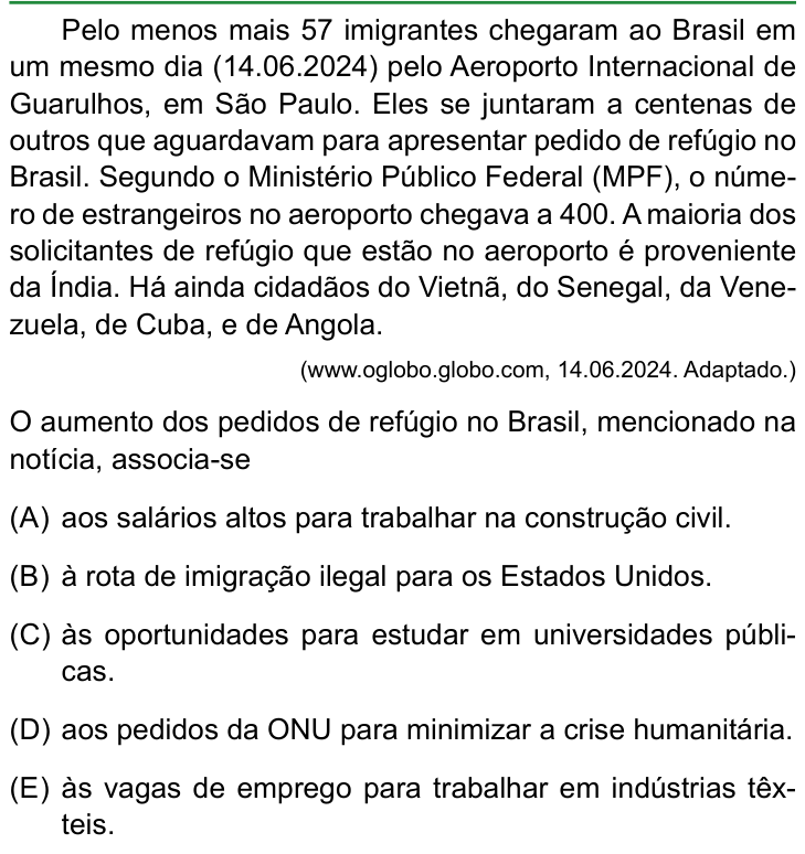Questão 33 no caderno Conhecimentos Gerais da FAMERP 2025