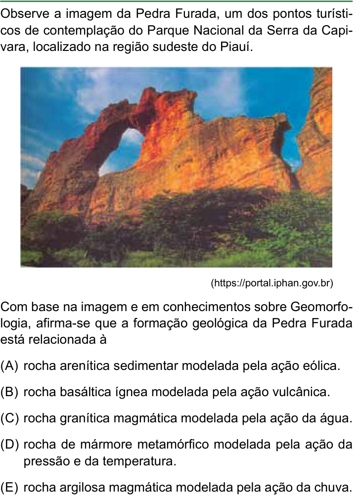 Questão 36 no caderno Conhecimentos Gerais da FAMERP 2025