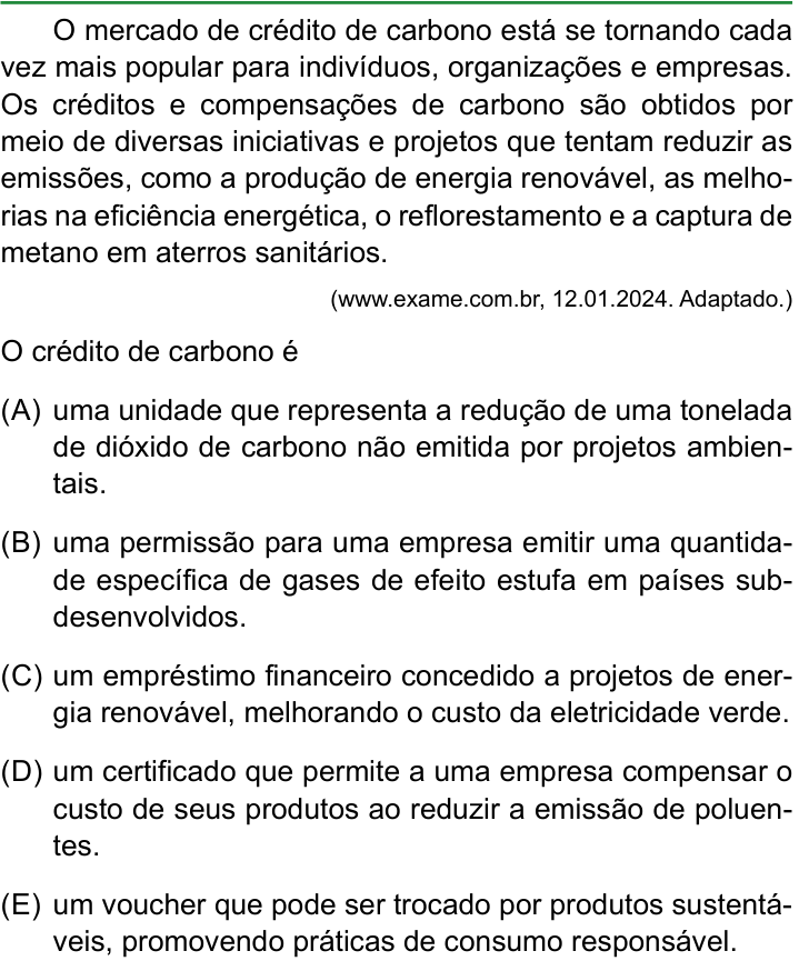 Questão 39 no caderno Conhecimentos Gerais da FAMERP 2025
