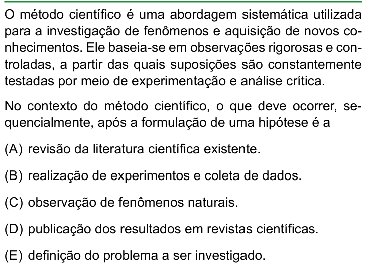 Questão 59 no caderno Conhecimentos Gerais da FAMERP 2025