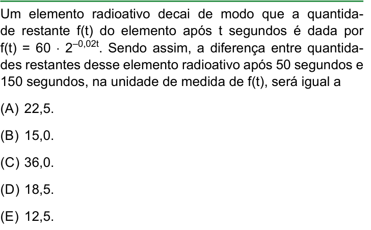 Questão 76 no caderno Conhecimentos Gerais da FAMERP 2025