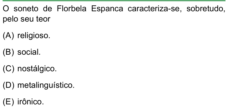 Questão 2 no caderno Conhecimentos Gerais da FAMERP 2026