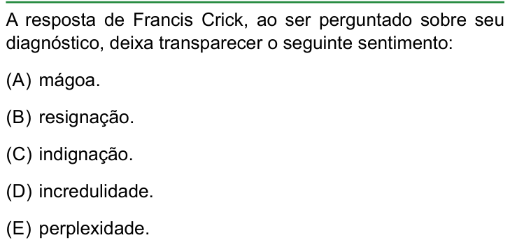 Questão 7 no caderno Conhecimentos Gerais da FAMERP 2026