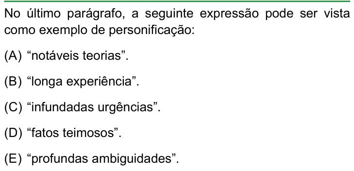 Questão 8 no caderno Conhecimentos Gerais da FAMERP 2026