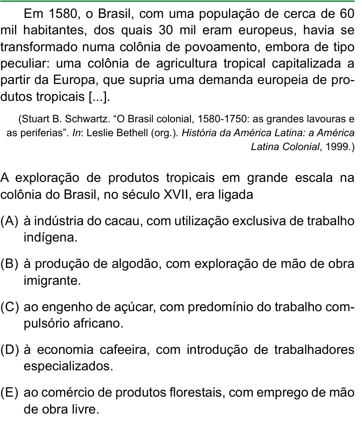 Questão 24 no caderno Conhecimentos Gerais da FAMERP 2026