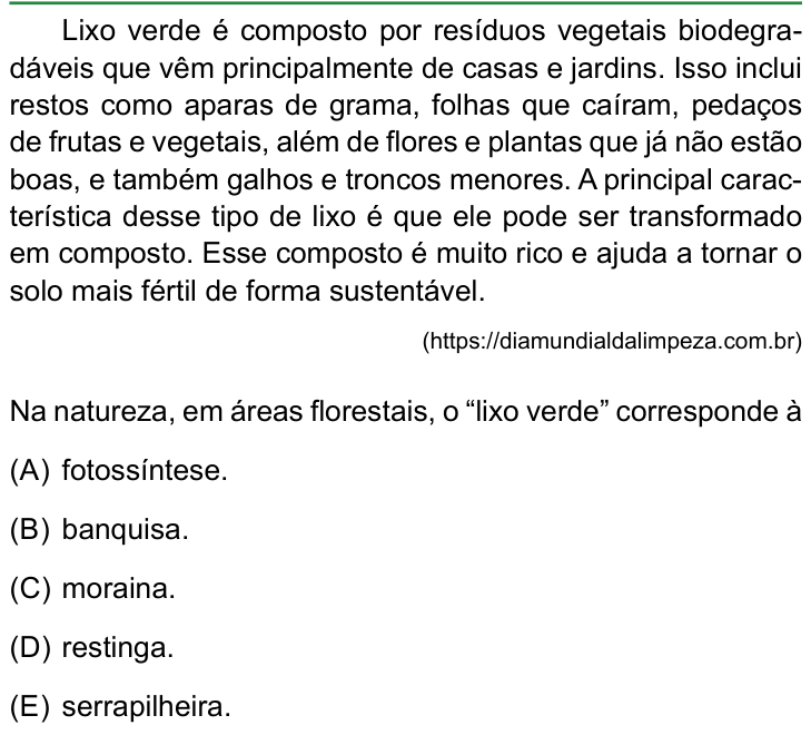 Questão 40 no caderno Conhecimentos Gerais da FAMERP 2026