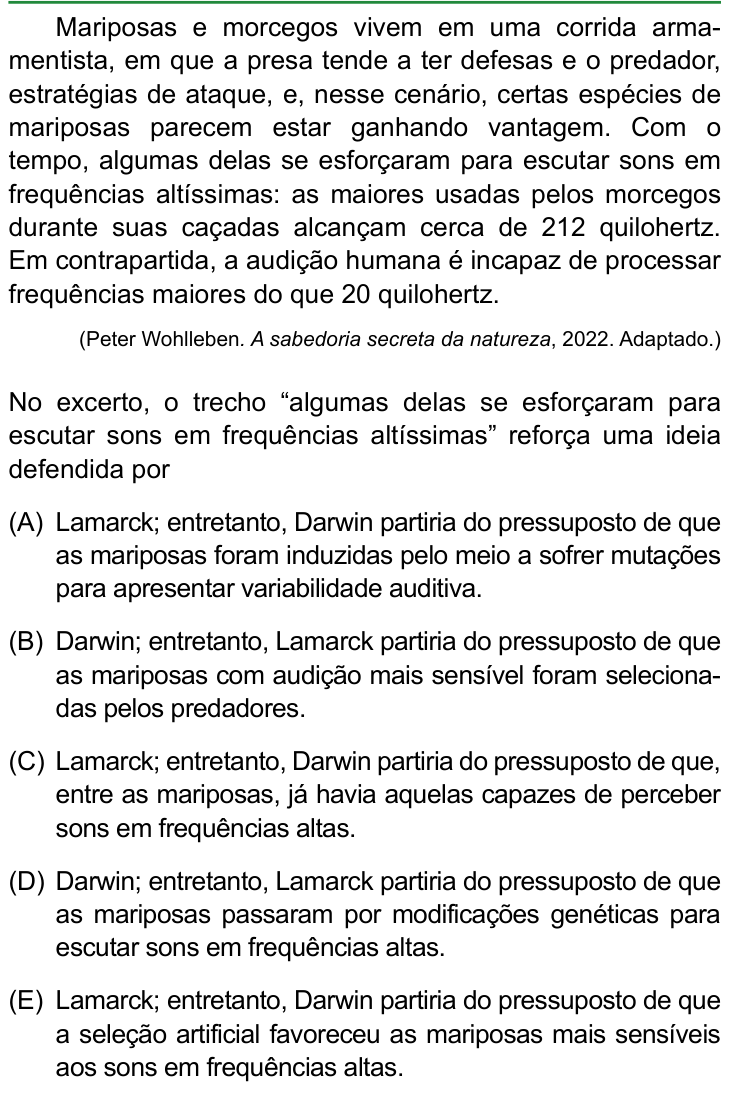 Questão 50 no caderno Conhecimentos Gerais da FAMERP 2026