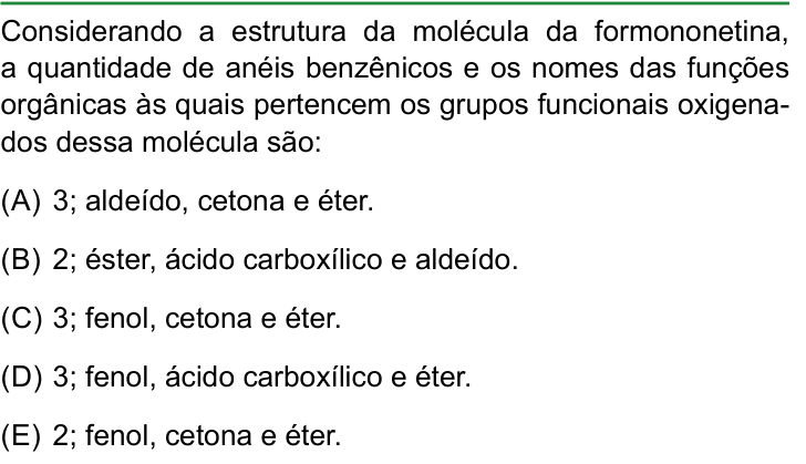 Questão 55 no caderno Conhecimentos Gerais da FAMERP 2026