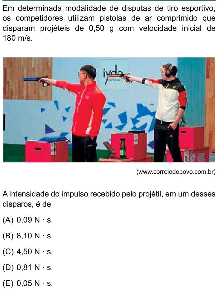 Questão 64 no caderno Conhecimentos Gerais da FAMERP 2026
