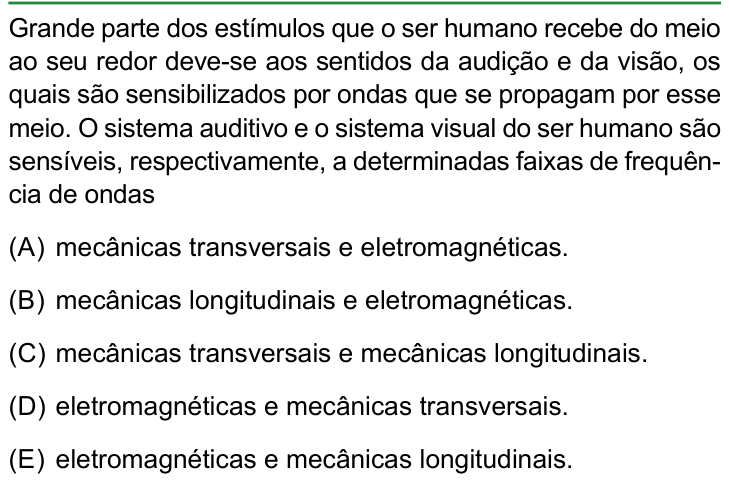 Questão 68 no caderno Conhecimentos Gerais da FAMERP 2026