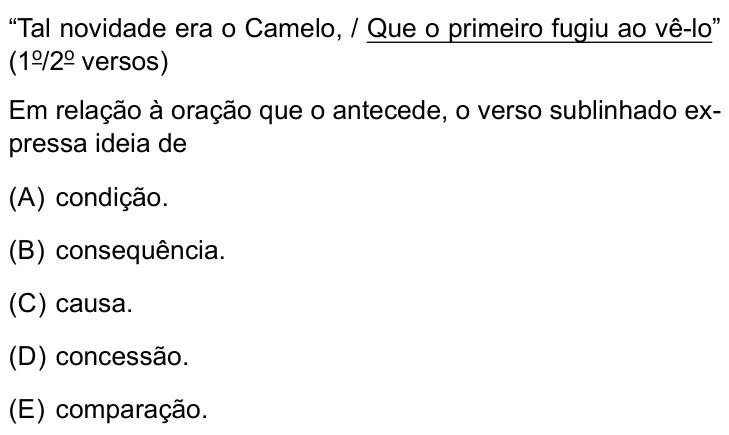 Questão 4 no caderno Prova II da FAMEMA 2025