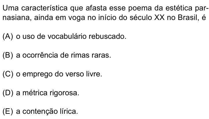 Questão 10 no caderno Prova II da FAMEMA 2025