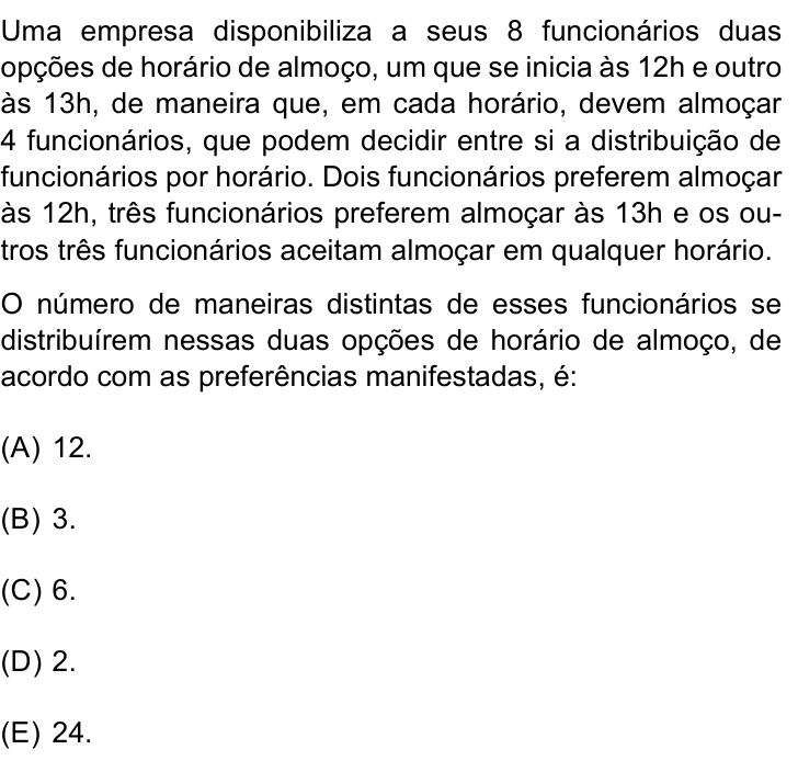 Questão 12 no caderno Prova II da FAMEMA 2025