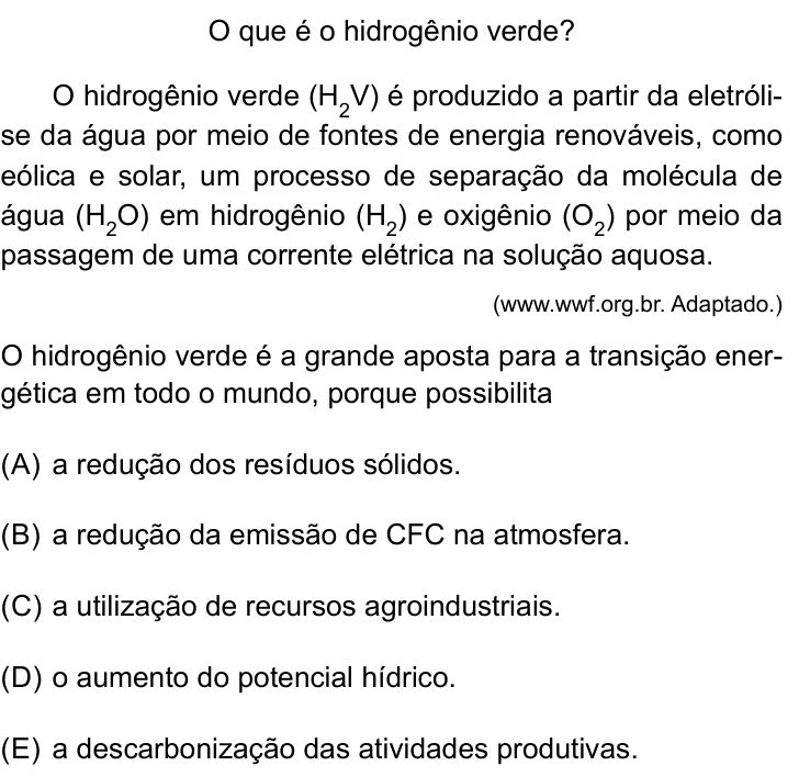 Questão 22 no caderno Prova II da FAMEMA 2025