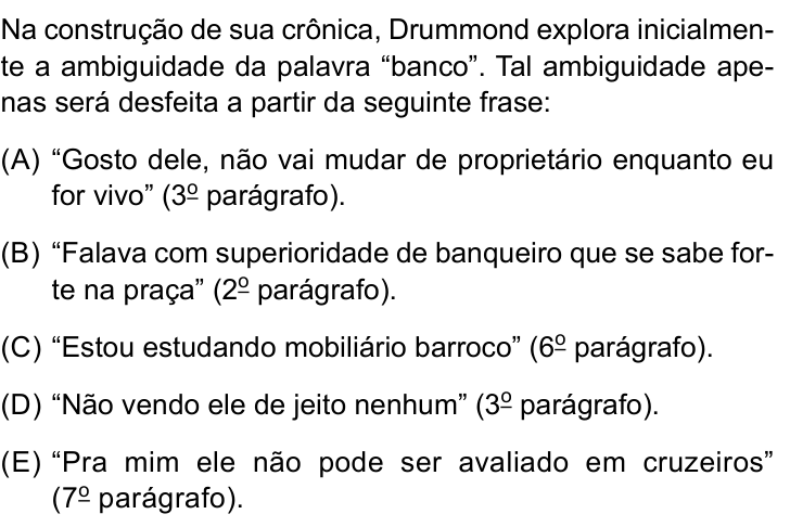Questão 3 no caderno Prova II da FAMEMA 2026