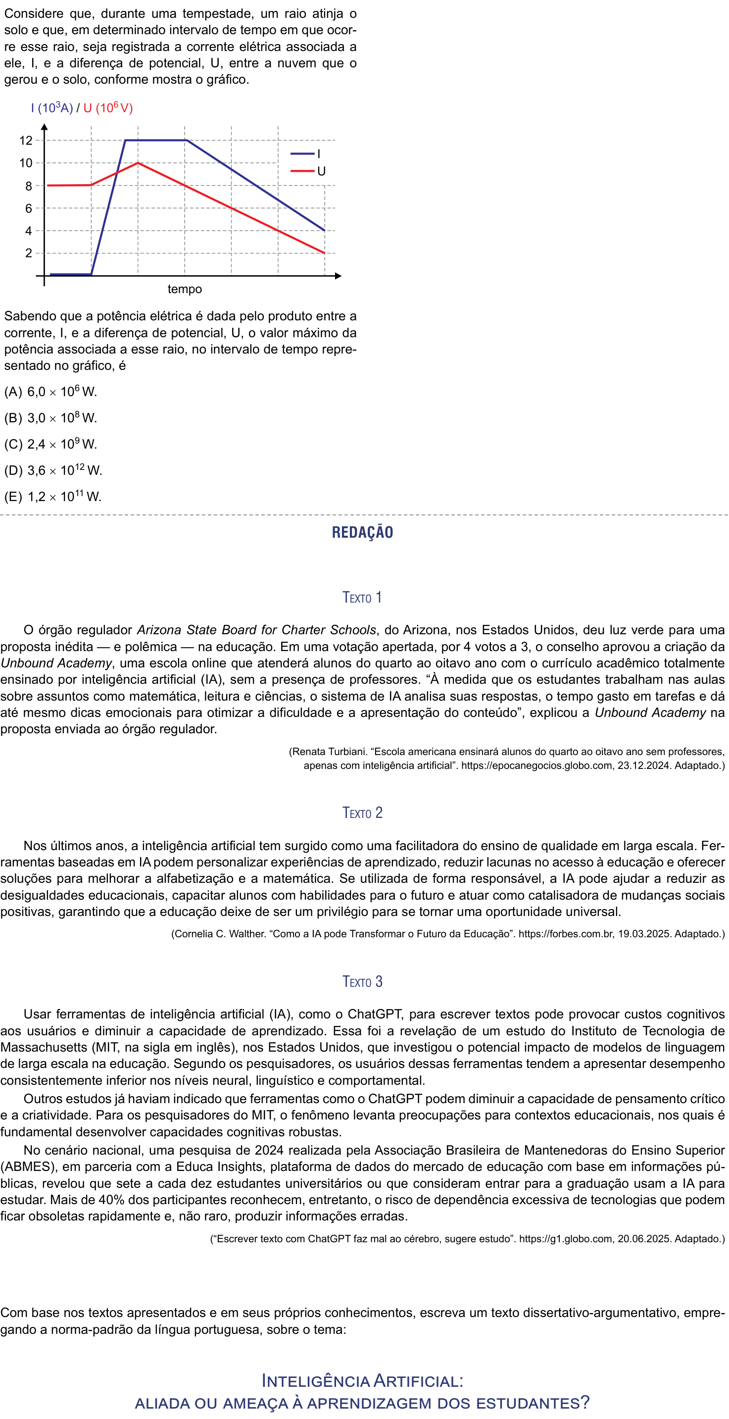 Questão 40 no caderno Prova II da FAMEMA 2026