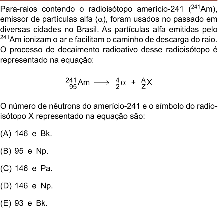 Questão 26 no caderno Prova II do São Camilo 2025