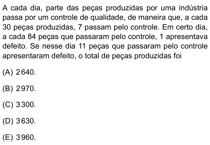 Questão 40 no caderno Prova II do São Camilo 2025