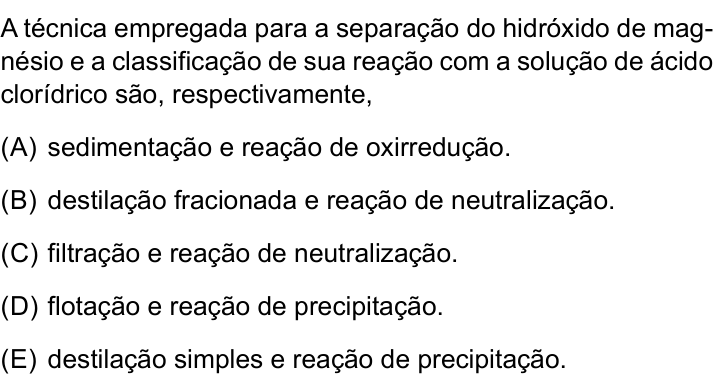 Questão 27 no caderno Prova II do São Camilo 2025