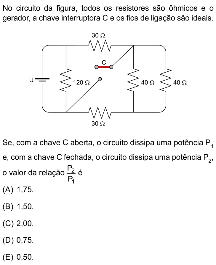Questão 35 no caderno Prova II do São Camilo 2025