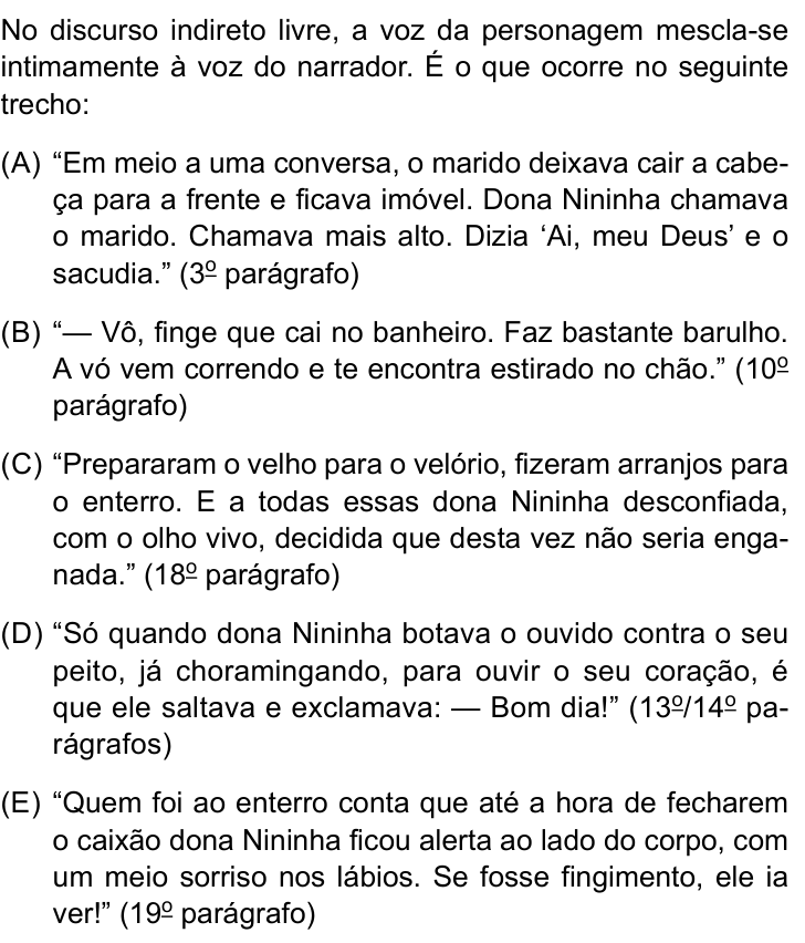 Questão 3 no caderno Prova II do São Camilo 2026