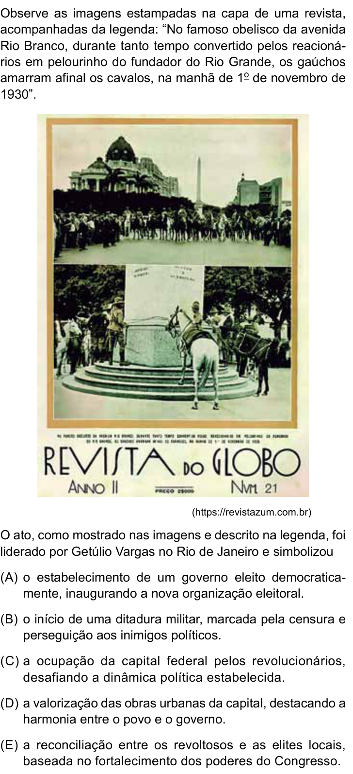 Questão 14 no caderno Prova II do São Camilo 2026