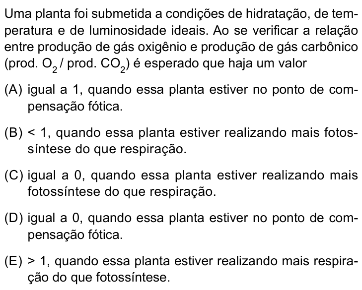 Questão 24 no caderno Prova II do São Camilo 2026