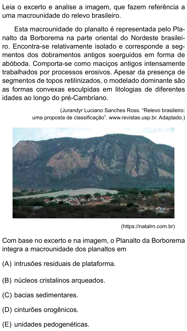 Questão 19 no caderno Prova II do São Camilo 2026