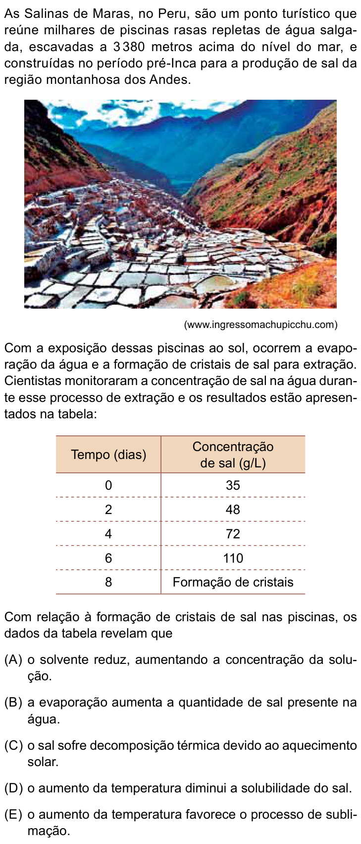 Questão 26 no caderno Prova II do São Camilo 2026
