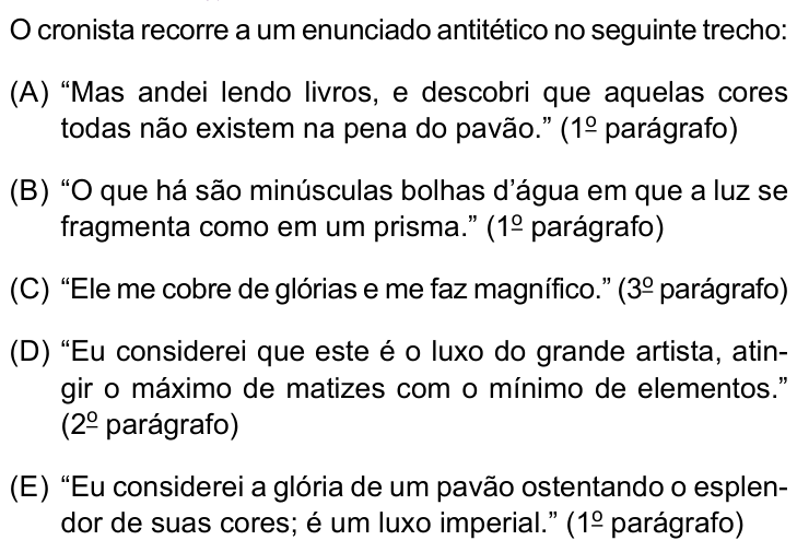 Questão 3 no caderno Prova II do Sírio-Libanês 2025