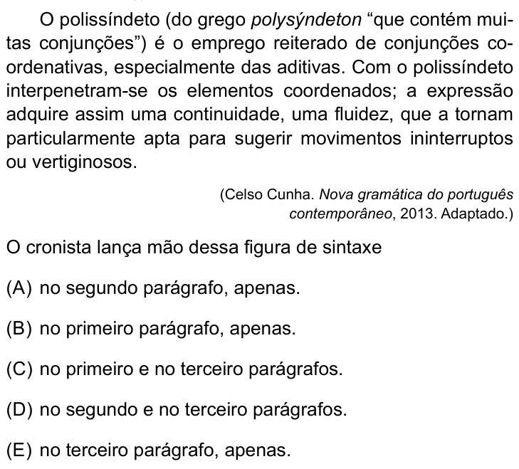 Questão 5 no caderno Prova II do Sírio-Libanês 2025