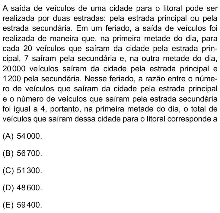 Questão 11 no caderno Prova II do Sírio-Libanês 2025