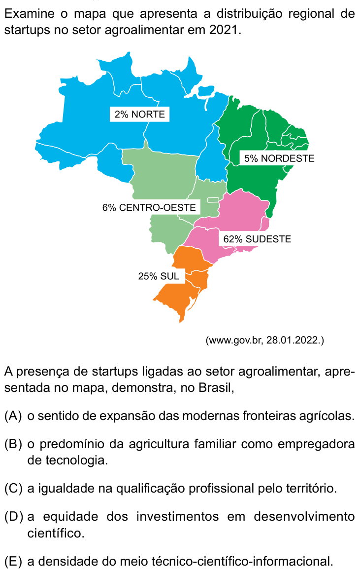 Questão 21 no caderno Prova II do Sírio-Libanês 2025