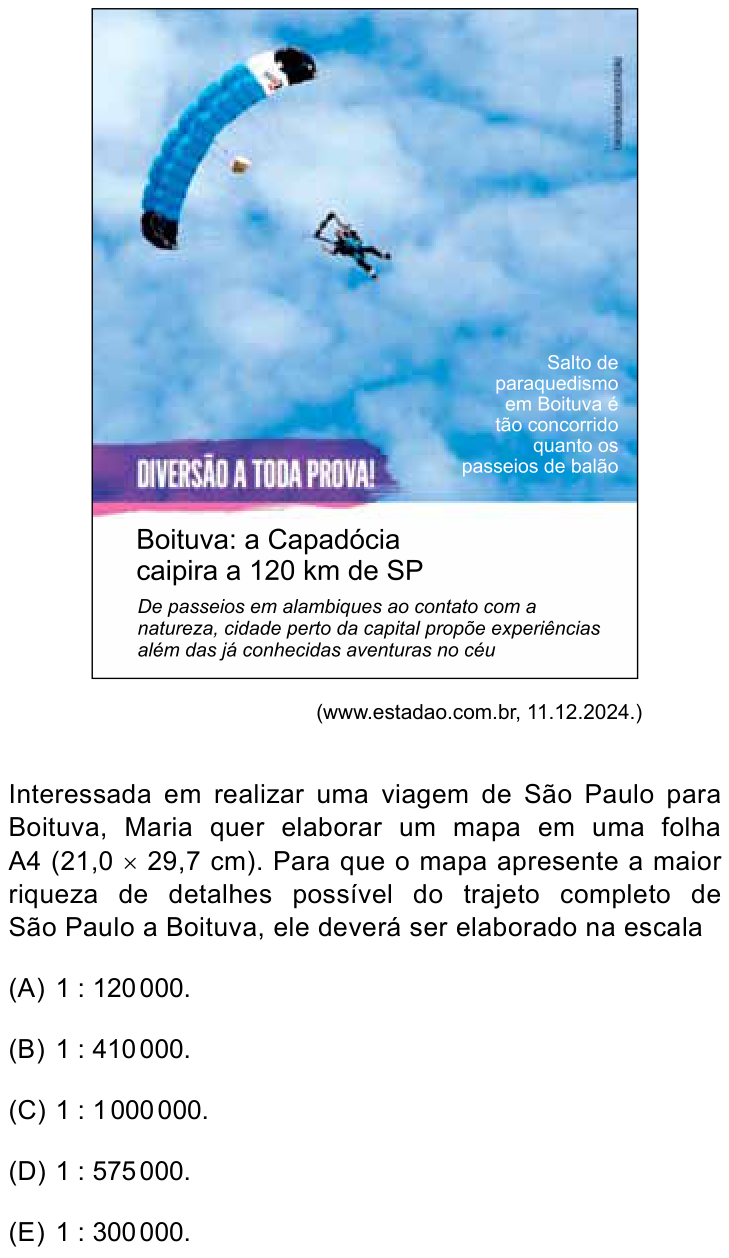 Questão 25 no caderno Prova II do Sírio-Libanês 2025
