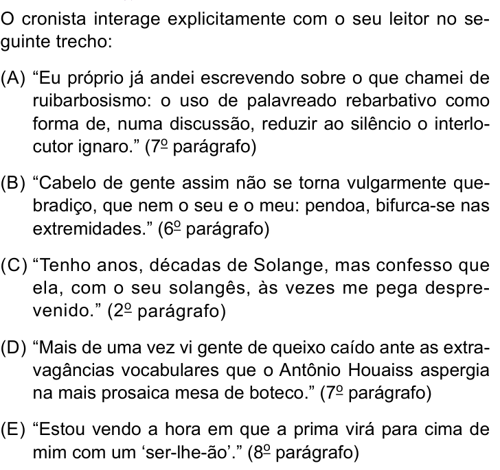 Questão 4 no caderno Prova II do Sírio-Libanês 2026