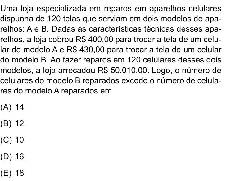 Questão 12 no caderno Prova II do Sírio-Libanês 2026