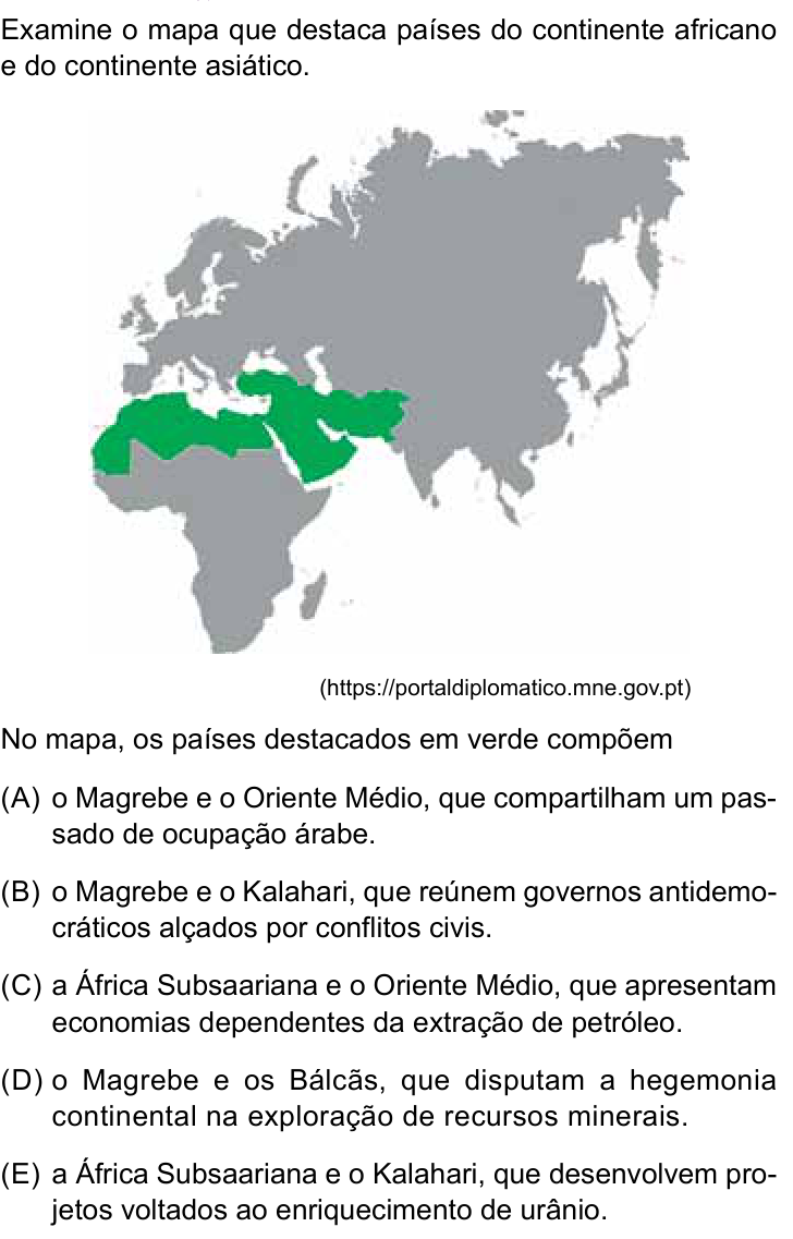 Questão 22 no caderno Prova II do Sírio-Libanês 2026